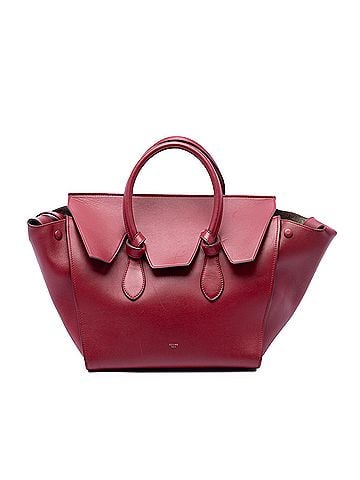 Céline Small Leather Tie Tote (view 1)