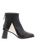 REVOLVE 100% Leather Black White Ankle Boots Size EU 38 - photo 5