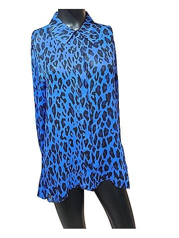 Diane von Furstenberg Long Sleeve Button-Down Shirt (view 1)