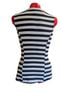 Maeve Stripes Black White Sleeveless Top Size M - photo 2