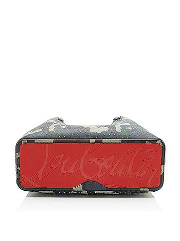 Christian Louboutin Christian Louboutin Leather Camo Studded Cabarock Large Tote (view 2)