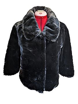 Calvin Klein Faux Fur Jacket (view 1)