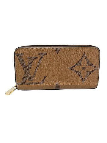 Louis Vuitton Louis Vuitton Monogram Reverse Zippy Wallet Monogram Giant M69353 Women's Monogram Reverse Wallet (bi-fold) Brown (view 1)