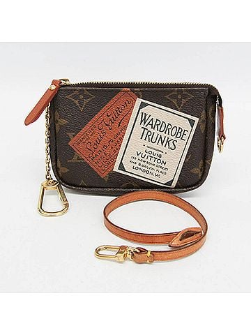 Louis Vuitton Louis Vuitton Monogram Travel Collection Key Pouch M63800 Men,Women Monogram Coin Purse/coin Case Monogram (view 2)