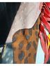 Retro 100% Leather Multi Color Jacket Size L - photo 15