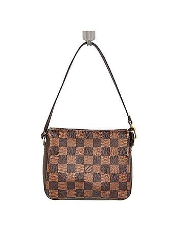 Louis Vuitton Louis Vuitton Damier Makeup Pouch N51982 Women's Handbag,Pouch Brown (view 1)