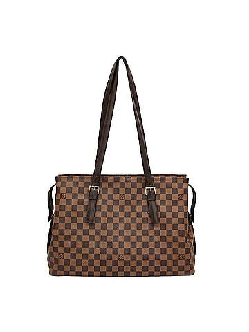 Louis Vuitton Louis Vuitton Damier Chelsea N51119 Women's Shoulder Bag Brown,Ebene (view 1)