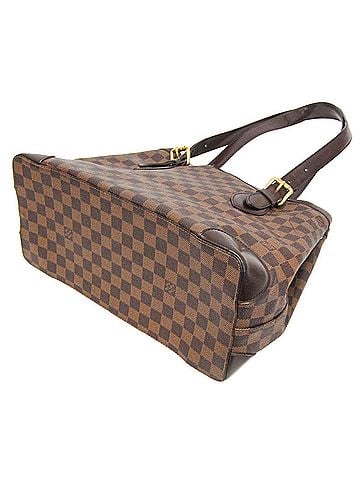 Louis Vuitton Louis Vuitton Damier Hampstead MM N51204 Women's Shoulder Bag Brown,Ebene (view 2)