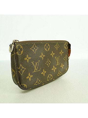 Louis Vuitton Louis Vuitton Monogram Mini Pochette Accessoires M58009 Brown Women's Bag/Pouch (view 2)