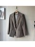Veronica Beard Plaid Brown Blazer Size 8 - photo 5