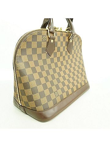 Louis Vuitton Louis Vuitton Damier Alma Handbag N51131 Ebene Women's (view 2)