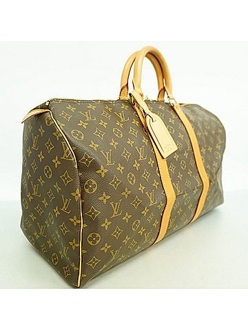 Louis Vuitton Louis Vuitton Bags - Boston Monogram Keepall 50 M41426 Brown Men's &amp; Women's (view 2)