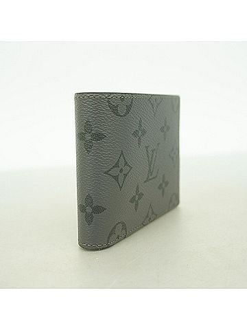 Louis Vuitton Louis Vuitton Monogram Eclipse Reverse Portefeuille Slender Wallet/Billfold M80906 Grey Men's (view 2)