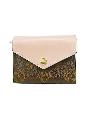 Louis Vuitton Louis Vuitton Tri-fold Wallet Monogram Portefeuille Zoe M62933 Brown Rose Ballerine Women's (view 1)
