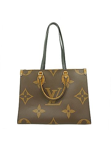 Louis Vuitton Louis Vuitton Monogram Giant Reverse OnTheGo MM Tote Bag M45321 Brown 2-way bag for women (view 1)