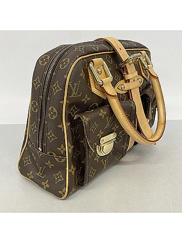 Louis Vuitton Louis Vuitton Monogram Manhattan GM Handbag M40025 Brown Women's (view 2)