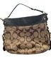 Coach Print Tan Brown Hobo One size - photo 1