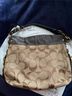 Coach Print Tan Brown Hobo One size - photo 4