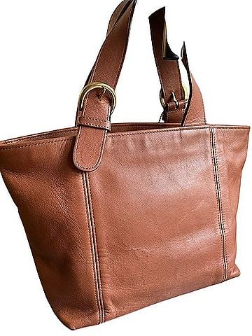 Coach Leather Tote (view 2)