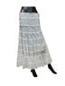 Retro 100% Lace White Casual Skirt Size M - photo 1