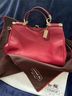 Coach Red Shoulder Bag One size - photo 3