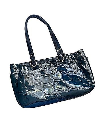 Coach Signature Leather Tote (view 2)