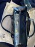 Coach 100% Patent Leather Print Blue Leather Tote One size - photo 11