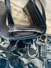 Coach 100% Patent Leather Print Blue Leather Tote One size - photo 7
