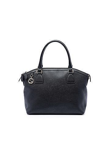 Gucci Medium Calfskin GG Charm Dome Satchel (view 1)