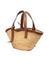 Loewe 100% Raffia Brown Small Raffia Anagram Basket Tote One size - photo 3