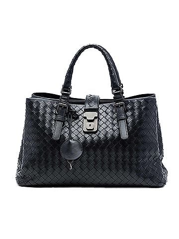 Bottega Veneta Small Nappa Intrecciato Roma Satchel (view 1)