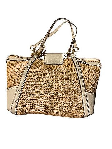 Coach Straw Tote Tote (view 2)