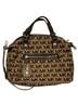 Michael Kors Print Brown Ivory Satchel One size - photo 1