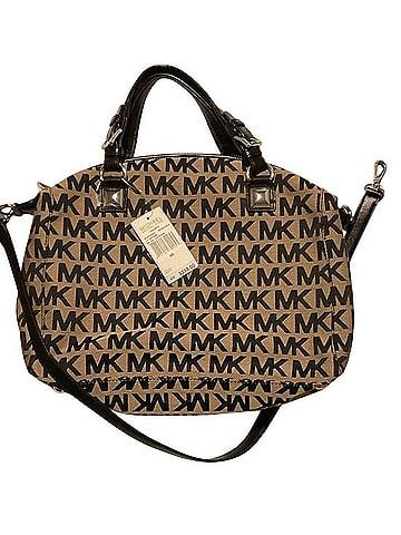 Michael Kors Jacquard Dome Satchel (view 2)