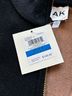 Anne Klein Stripes Black Tan Poncho Size XL - photo 6