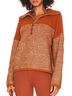 Varley 100% Cotton 59% Acrylic 24% Polyester 12% Nylon 5% Wool Orange Brown Pullover Sweater Size M - photo 5