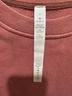 Lululemon Athletica 100% Cotton 95% Cotton 5% Elastane Pink Sweatshirt Size 4 - photo 2
