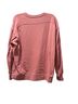Lululemon Athletica 100% Cotton 95% Cotton 5% Elastane Pink Sweatshirt Size 4 - photo 1