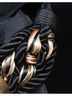 Retro 100% Other Black Gold Belt Size S - photo 8
