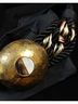 Retro 100% Other Black Gold Belt Size S - photo 12