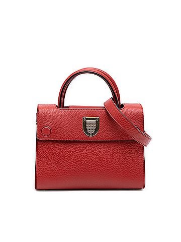 Dior Mini Grained Calfskin Diorever Satchel (view 1)