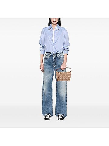 Loewe Small Anagram Canvas Cubi Bag (view 2)