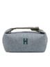 Hermès 100% Wool Blue Small Wool Bride A Brac H Natte Case One size - photo 1