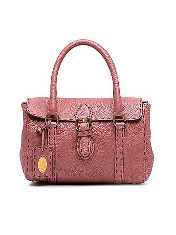 Fendi Mini Leather Selleria Linda Handbag (view 1)