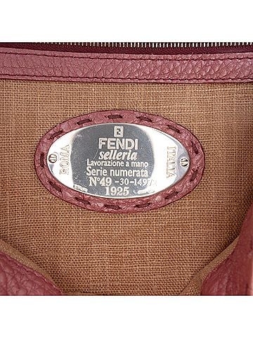 Fendi Mini Leather Selleria Linda Handbag (view 2)