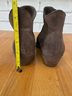 Me Too 100% Suede Brown Ankle Boots Size 7 - photo 5