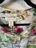 Cynthia Rowley 100% Linen Floral Multi Color Button-Down Shirt Size 1X - photo 3