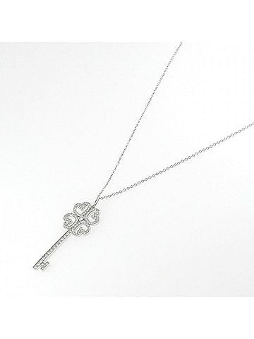 Tiffany & Co. Tiffany Quattra Heart Key Necklace (view 2)