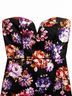 Bailey Blue 97% Polyester 3% Spandex 100% Polyester Floral Multi Color Cocktail Dress Size S - photo 3