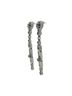 Chanel 100% Other Gray Chanel earrings One size - photo 2